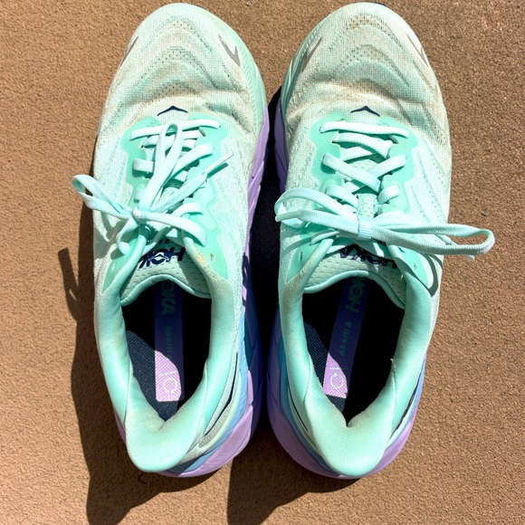 HOKA ONE ONE ARAHI 6 Sunlit Ocean / Lilac Mist - Picture 10 of 15
